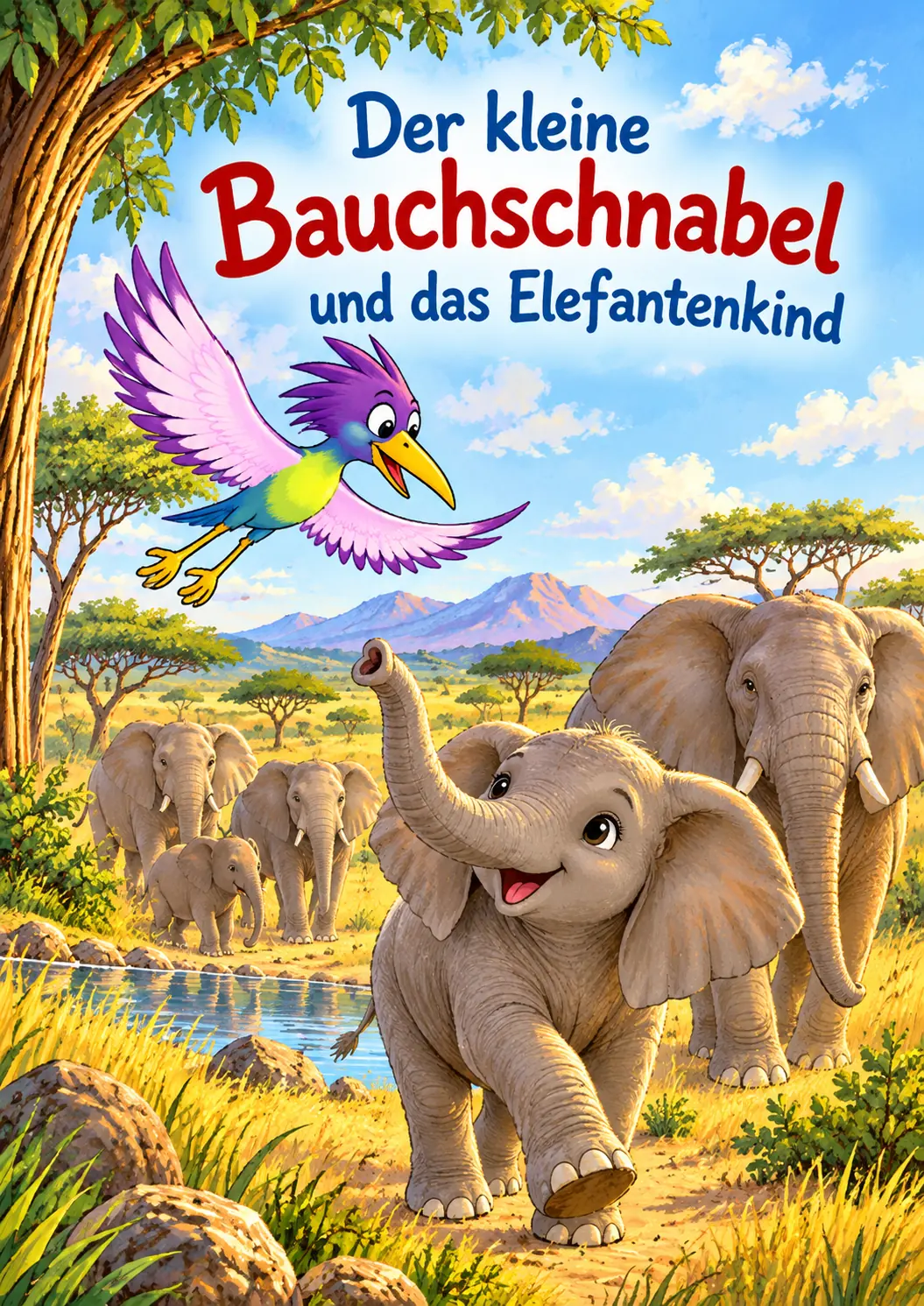 Der kleine Bauchschnabel und das Elefantenkind