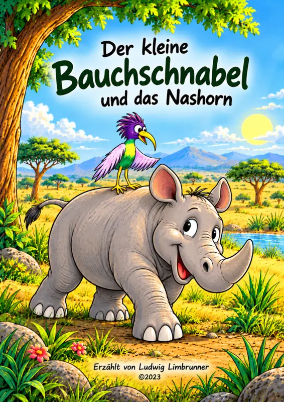 Der kleine Bauchschnabel und das Nashorn