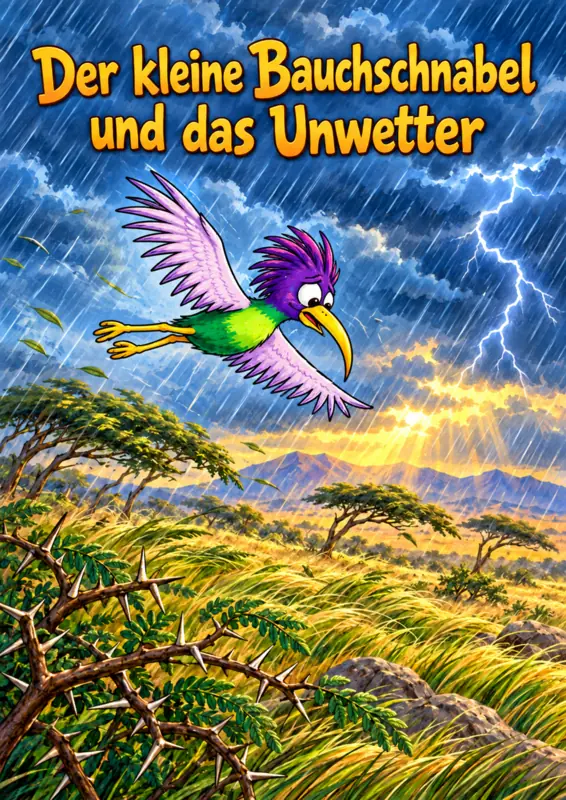 Der kleine Bauchschnabel und das Unwetter
